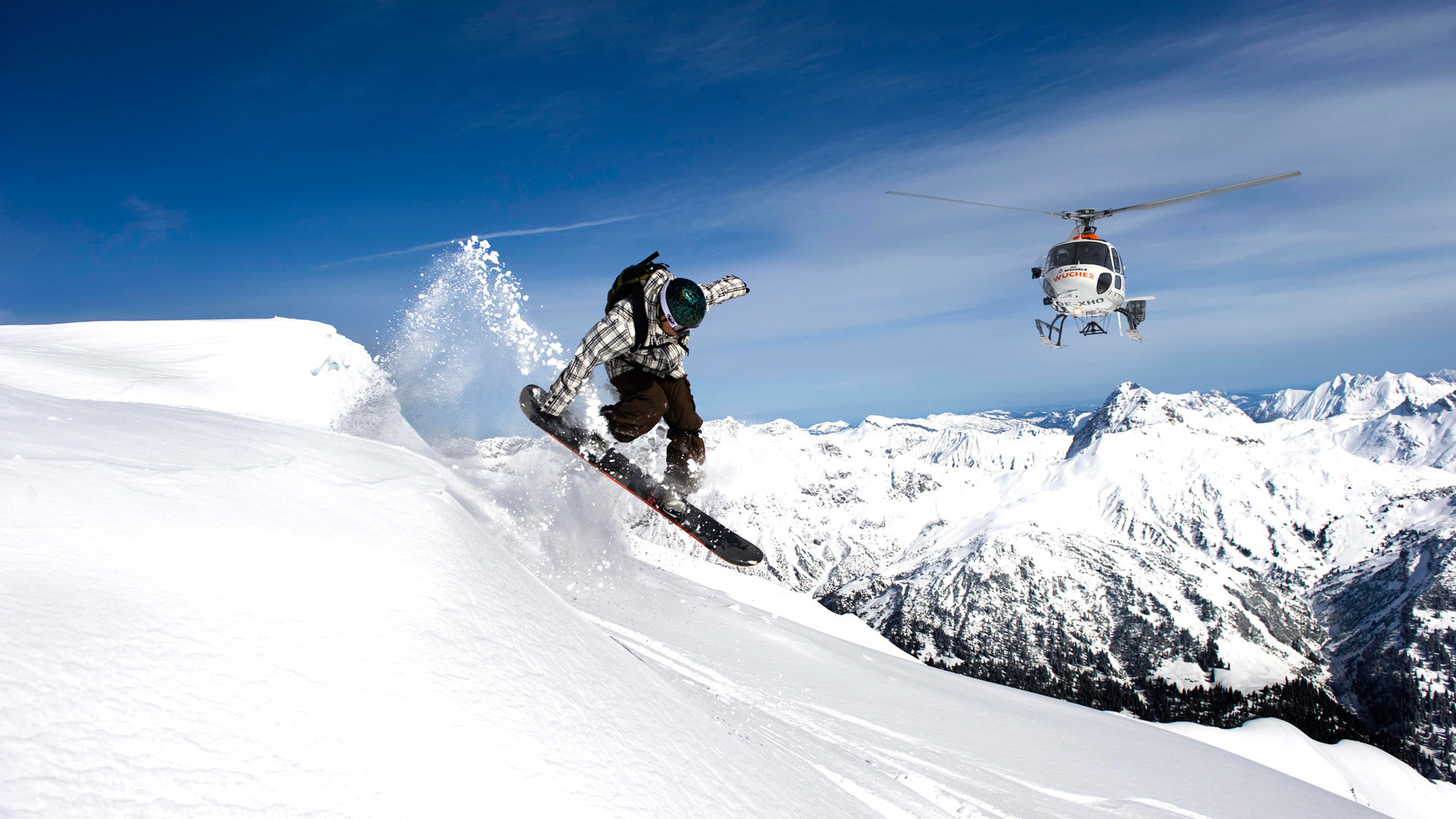 Heliboarding Ischgl heliski ischgl